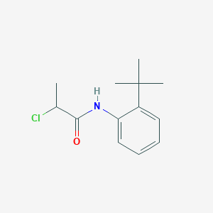 N-(2-tert-butylphenyl)-2-chloropropanamide