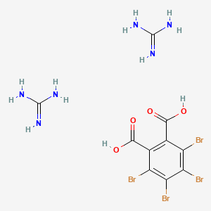 molecular formula C10H12Br4N6O4 B15179365 Einecs 246-889-0 CAS No. 25357-78-2