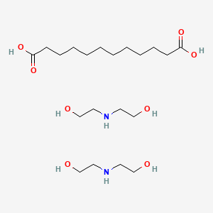 molecular formula C20H44N2O8 B15179430 Einecs 285-125-0 CAS No. 85030-01-9