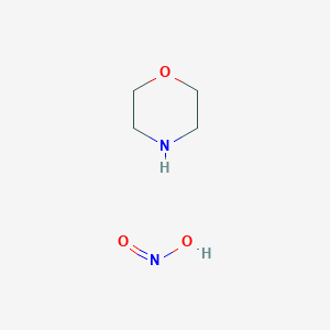molecular formula C4H10N2O3 B15179433 Morpholine nitrite CAS No. 62076-93-1