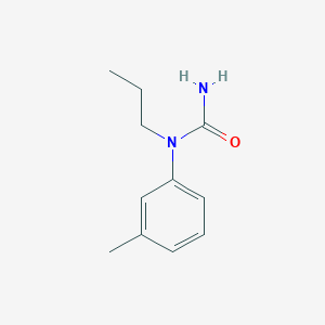 molecular formula C11H16N2O B15179634 Propyl-m-tolylurea CAS No. 642463-12-5