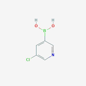 molecular formula C5H5BClNO2 B151797 (5-Chloropyridin-3-yl)boronic acid CAS No. 872041-85-5