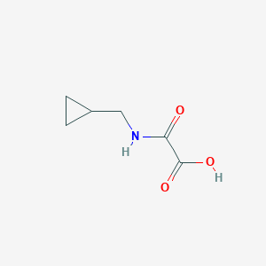 [(Cyclopropylmethyl)carbamoyl]formic acid