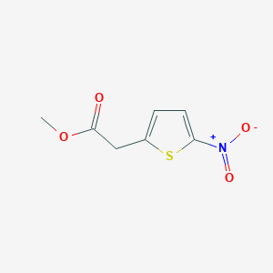 molecular formula C7H7NO4S B1517992 Methyl 2-(5-nitrothiophen-2-yl)acetate CAS No. 1154278-32-6