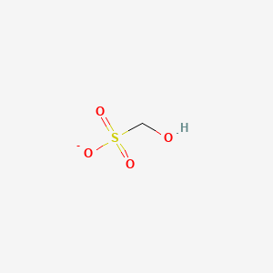 molecular formula CH3O4S- B15180142 Hydroxymethanesulfonate ION(1-) CAS No. 7494-19-1