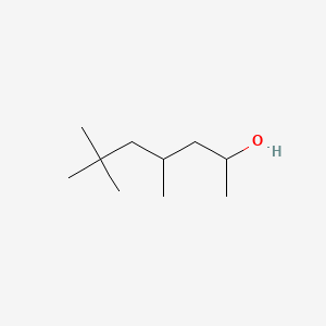 molecular formula C10H22O B15180355 4,6,6-Trimethylheptan-2-ol CAS No. 51079-79-9