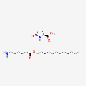 molecular formula C23H44N2O5 B15180402 Einecs 258-022-3 CAS No. 52584-05-1