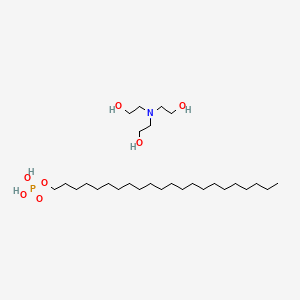 molecular formula C28H62NO7P B15180465 Einecs 308-615-9 CAS No. 98143-50-1