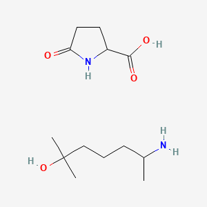 molecular formula C13H26N2O4 B15180542 Einecs 262-942-0 CAS No. 61734-44-9