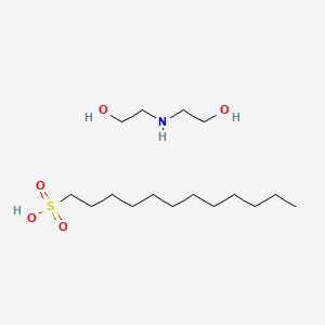 molecular formula C16H37NO5S B15180548 Einecs 276-180-1 CAS No. 71913-11-6