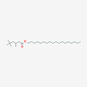 molecular formula C27H54O2 B15180682 Stearyl isononanoate CAS No. 84878-34-2