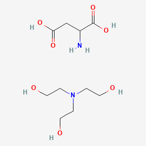 molecular formula C10H22N2O7 B15180835 Einecs 273-910-0 CAS No. 69201-68-9