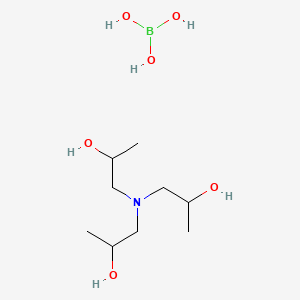 molecular formula C9H24BNO6 B15180840 Einecs 301-368-8 CAS No. 94006-32-3