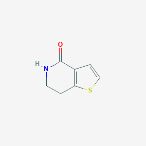 molecular formula C7H7NOS B151810 4-Oxo-4,5,6,7-tetrahydrothieno-(3,2-C)pyridine CAS No. 68559-60-4