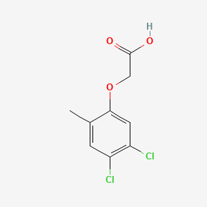 molecular formula C9H8Cl2O3 B15181279 Acetic acid, ((4,5-dichloro-o-tolyl)oxy)- CAS No. 2300-69-8