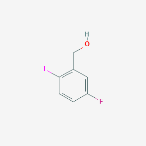molecular formula C7H6FIO B151814 (5-氟-2-碘苯基)甲醇 CAS No. 877264-43-2