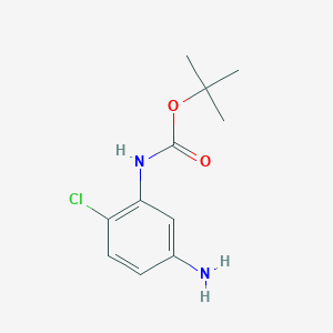 (5-Amino-2-chloro-phenyl)-carbamic acid tert-butyl ester