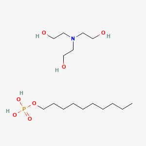 molecular formula C16H38NO7P B15181672 Einecs 297-991-7 CAS No. 93776-61-5