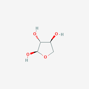 molecular formula C4H8O4 B15181838 alpha-L-Threofuranose CAS No. 1932174-52-1