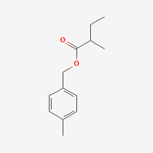 molecular formula C13H18O2 B15181907 4-Methylbenzyl 2-methylbutyrate CAS No. 94231-43-3