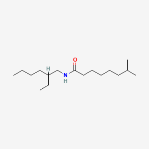 molecular formula C17H35NO B15181958 Isononanamide, N-(2-ethylhexyl)- CAS No. 93820-33-8