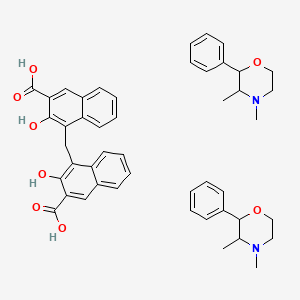 molecular formula C47H50N2O8 B15182113 Einecs 302-056-4 CAS No. 94088-55-8