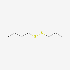 molecular formula C7H16S2 B15182442 Butyl propyl disulfide CAS No. 72437-64-0