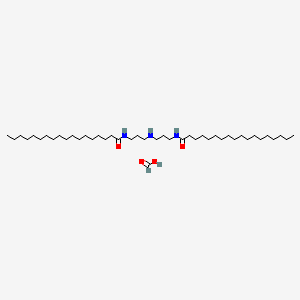 molecular formula C43H87N3O4 B15182474 Einecs 287-889-0 CAS No. 85586-83-0