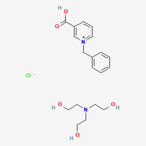molecular formula C19H27ClN2O5 B15182478 Einecs 303-458-2 CAS No. 94199-83-4