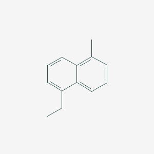 molecular formula C13H14 B15182486 1-Ethyl-5-methylnaphthalene CAS No. 17057-92-0