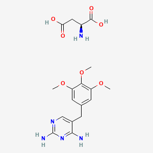 molecular formula C18H25N5O7 B15182601 Einecs 303-953-3 CAS No. 94232-27-6