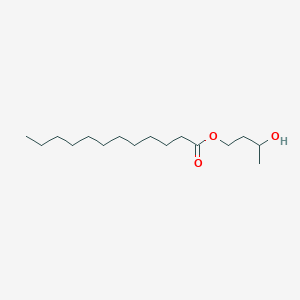molecular formula C16H32O3 B15182631 3-Hydroxybutyl dodecanoate CAS No. 89457-37-4
