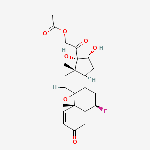 molecular formula C23H27FO7 B15182665 Einecs 262-488-3 