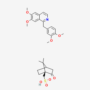 molecular formula C30H37NO8S B15183069 Einecs 250-770-9 CAS No. 31702-83-7