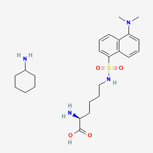 molecular formula C24H38N4O4S B15183200 Einecs 305-320-7 CAS No. 94441-95-9