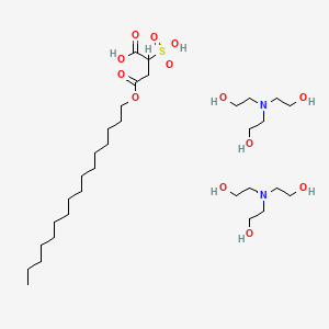 molecular formula C32H68N2O13S B15183292 Einecs 304-094-7 CAS No. 94236-96-1