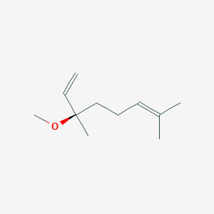 molecular formula C11H20O B15183299 O-Methyllinalool, (-)- CAS No. 137958-48-6