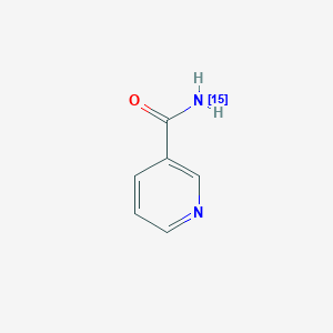 molecular formula C6H6N2O B151834 Nicotinamide-N-15N CAS No. 113950-01-9