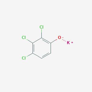 molecular formula C6H2Cl3KO B15183417 Potassium 2,3,4-trichlorophenoxide CAS No. 58200-71-8