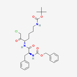 molecular formula C29H38ClN3O6 B1518355 Z-Phe-Lys(Boc)-COCH2Cl 
