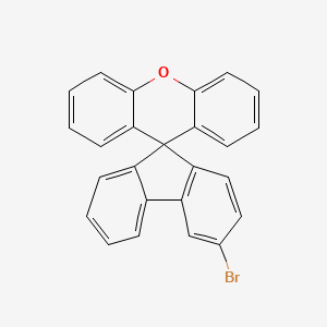 molecular formula C25H15BrO B1518372 3-Bromospiro[fluorene-9,9'-xanthene] 