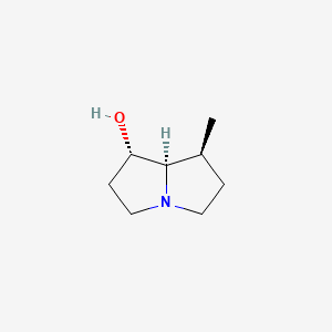 molecular formula C8H15NO B15184012 7betaH-Retronecanol CAS No. 6029-74-9