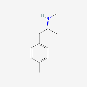 molecular formula C11H17N B15184091 4-Methylmethamphetamine, (R)- CAS No. 1379439-44-7