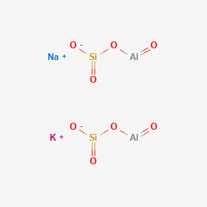 molecular formula Al2KNaO8Si2 B1518443 Nepheline syenite CAS No. 37244-96-5