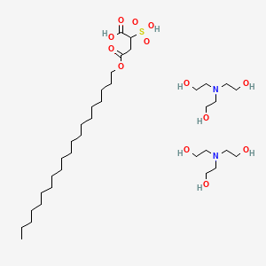 molecular formula C36H76N2O13S B15184466 Einecs 304-098-9 CAS No. 94237-00-0