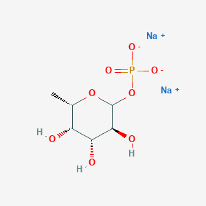 molecular formula C6H11Na2O8P B1518450 disodium;[(3S,4R,5S,6S)-3,4,5-trihydroxy-6-methyloxan-2-yl] phosphate 