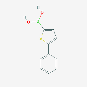 molecular formula C10H9BO2S B151848 5-PHENYL-2-THIENYLBORONIC ACID CAS No. 306934-95-2