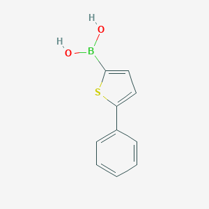 molecular formula C10H9BO2S B151848 5-Phenylthiophene-2-boronic acid CAS No. 306934-95-2