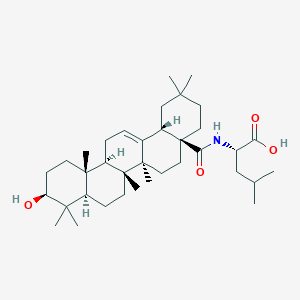 N-[(3beta)-3-Hydroxy-28-oxoolean-12-en-28-yl]-L-leucine