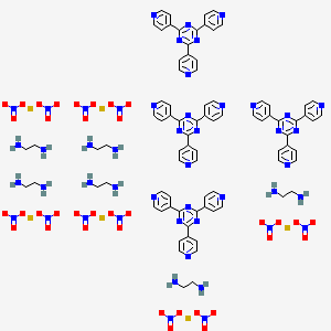 molecular formula C84H96N48O36Pt6 B1518499 Platinum nanocage 